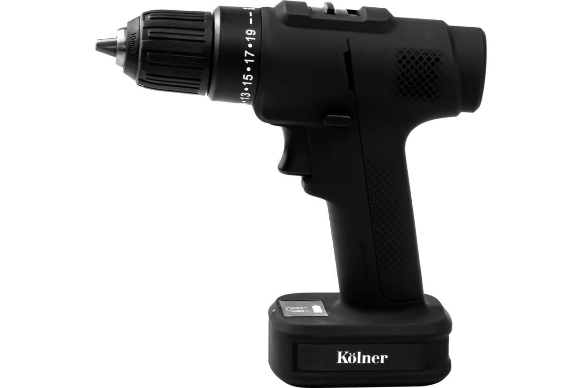 Аккумуляторная дрель-шуруповерт Kolner KCD 12/2BL ANTHRACITE 8020100286