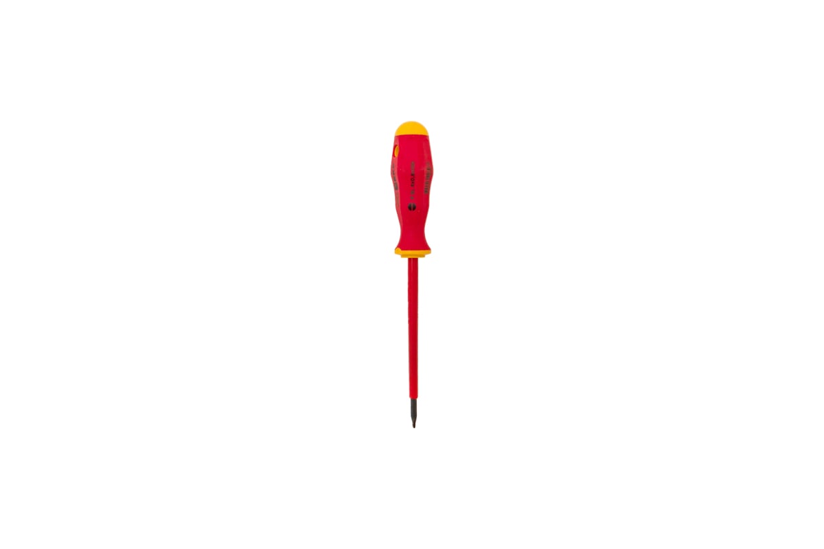 Отвертка EKF Professional SL4x0.8 мм, VDE 1000В sl-4-0.8-pro-in