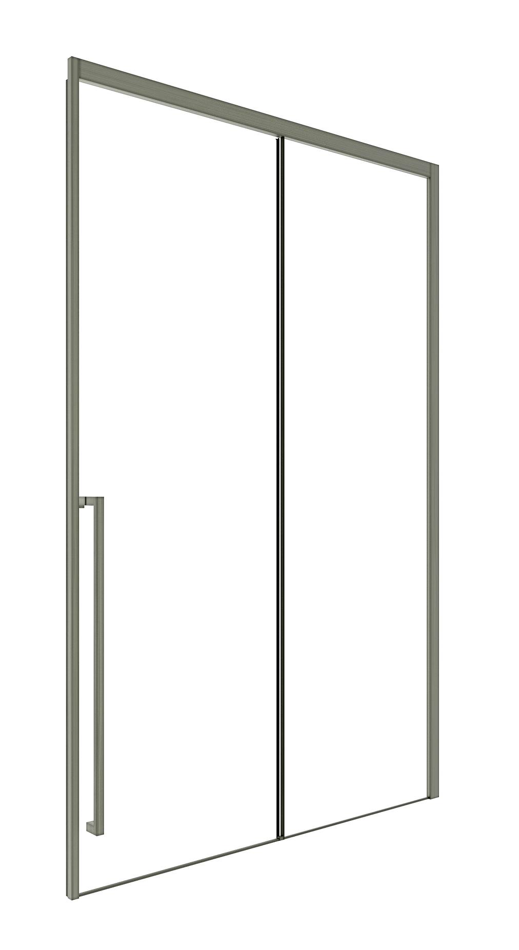 Душевая дверь Timo TDSS-120/13C-8L 120x200 прозрачное, никель