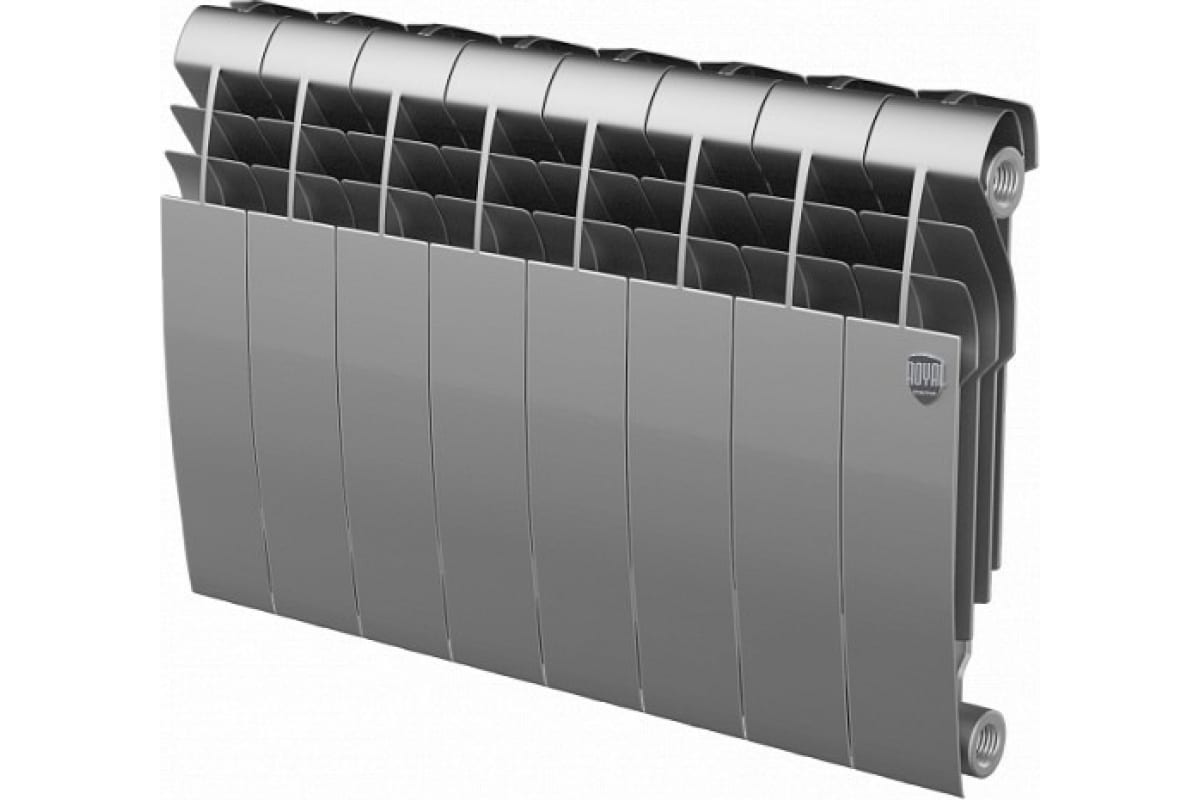 Радиатор Royal Thermo BiLiner 350/Silver Satin - 8 секций НС-1197130