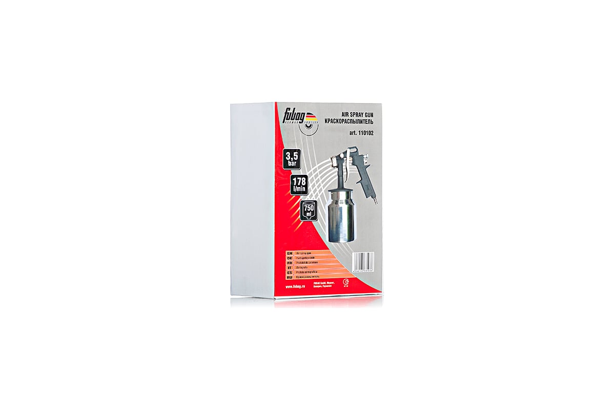 Краскораспылитель Fubag BASIC S750/1.5 HP 110102