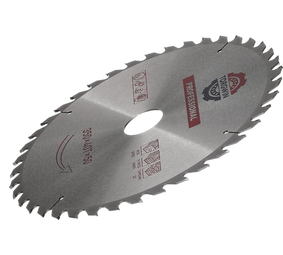 Диск пильный по дереву 350х50 мм, 40Z TORGWIN T245844