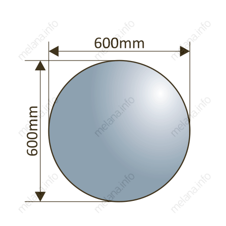 Зеркало Melana MLN-LED084 60 см