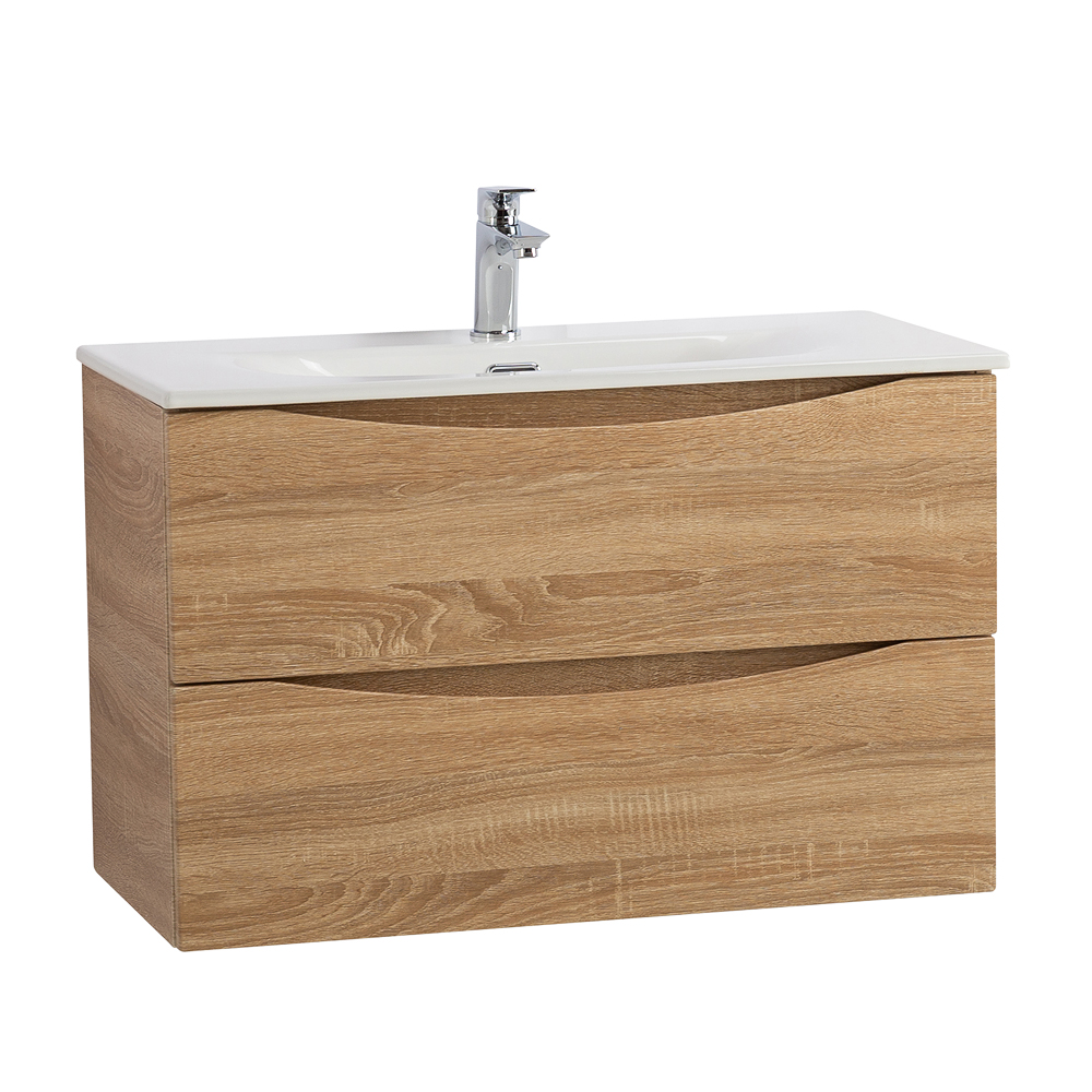 Мебель для ванной BelBagno Marino-Cer-Mini 80 см Rovere Bianco