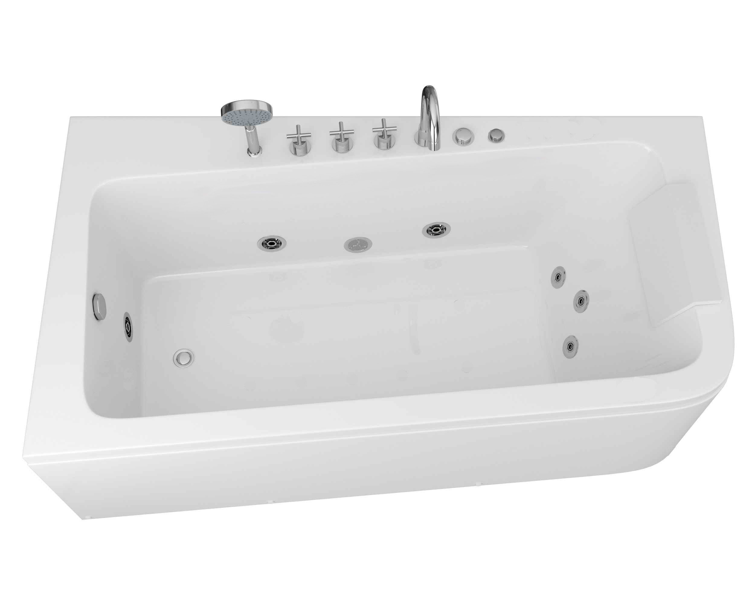 Акриловая ванна Grossman Cristal GR-17095-1 L/R 170x95 с г/м
