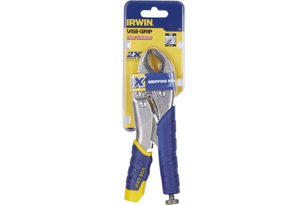Пассатижи с фиксатором Irwin FASTRELEASE 7CR T13T