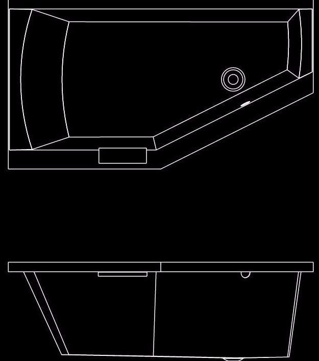 Акриловая ванна Riho Geta 160x90 L B030001005