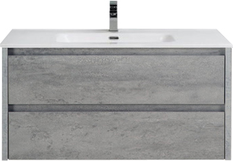 Мебель для ванной BelBagno Kraft 100 см Cemento Grigio