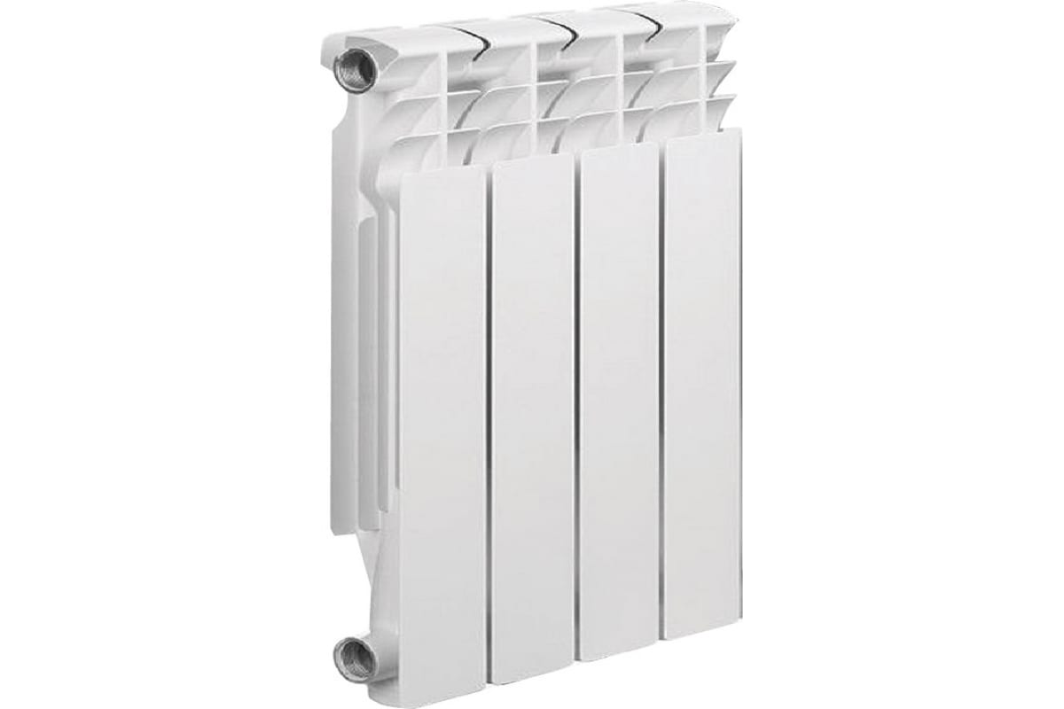 Алюминиевый радиатор отопления Solur PREMIUM 4 секции ALUM04