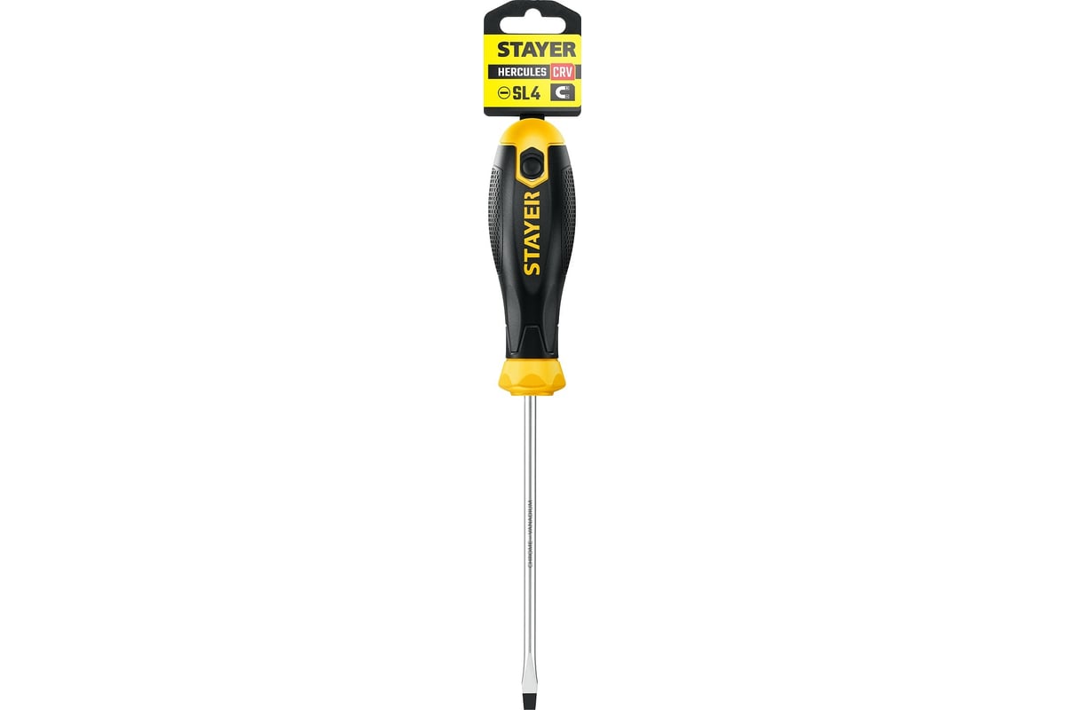 Отвертка Stayer Hercules SL4x100 2509-04-10