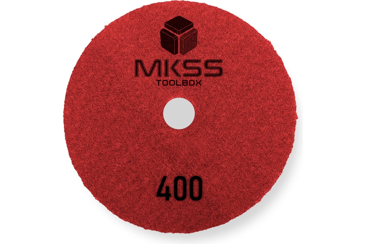 Алмазный гибкий шлифовальный круг MKSS Toolbox MK2606 АГШК Ø100 Р400 для сухой шлифовки MKSS MK26060400
