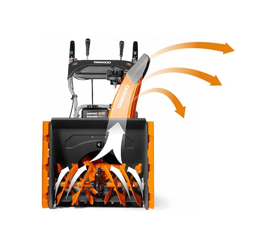 Бензиновый снегоуборщик DeWorks S 6560 DeWORKS