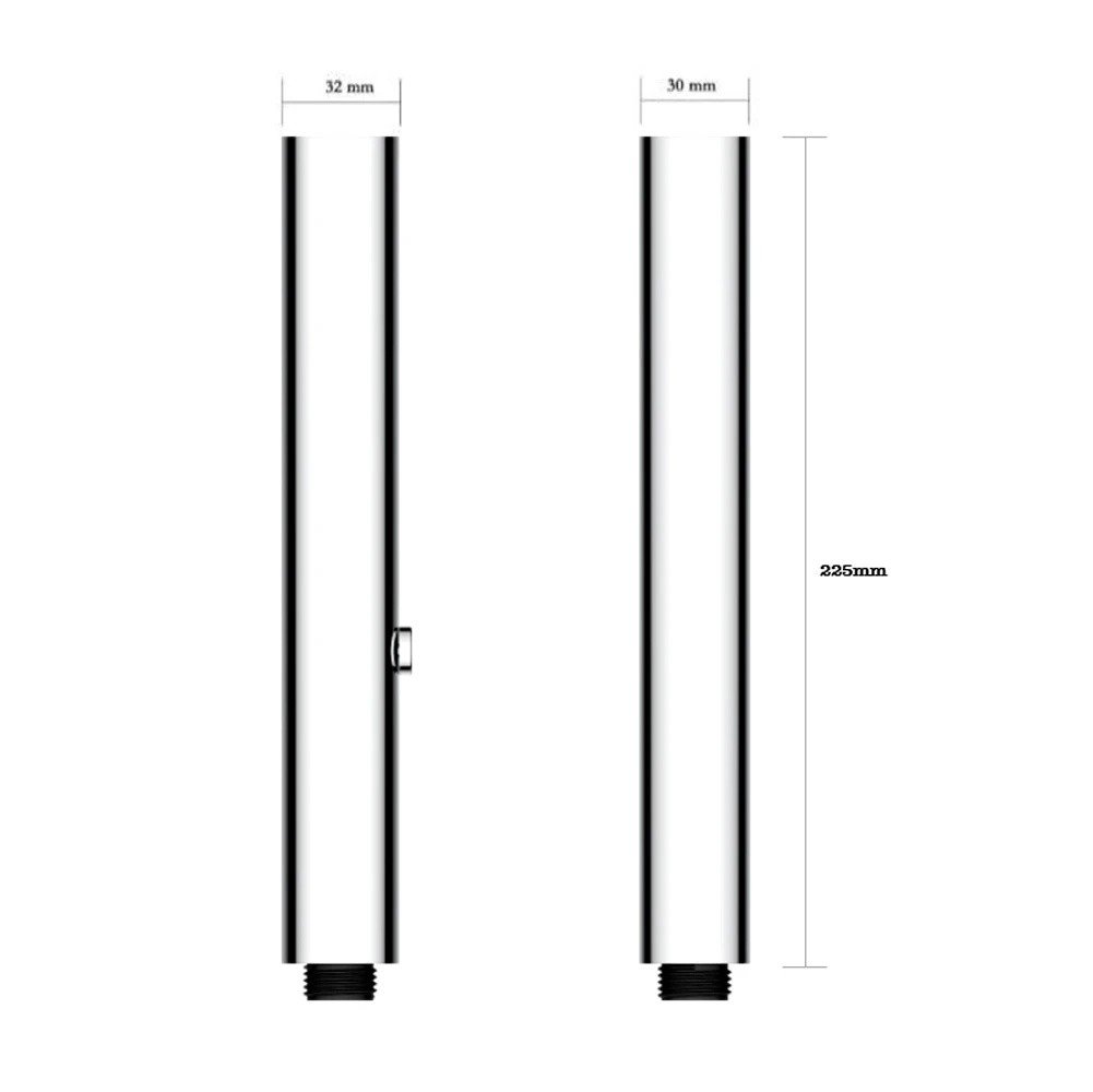 Душевая лейка AQUAme AQM8505CR хром