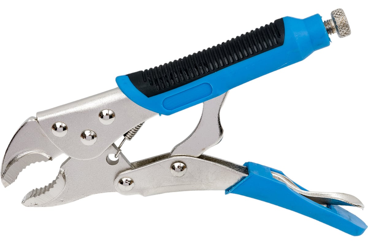 Зажим Vertextools ручной, полукруглый захват 180мм 0035-180