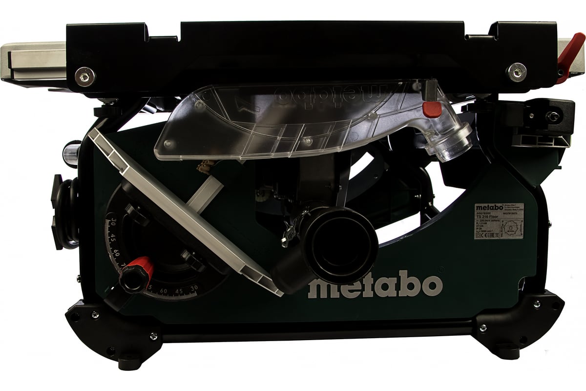 Дисковая настольная пила без ножек Metabo TS 216 Floor 600676000