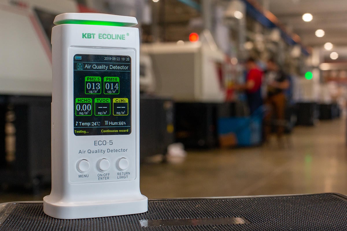 Анализатор воздуха КВТ ECO-5 ECOLINE 79140