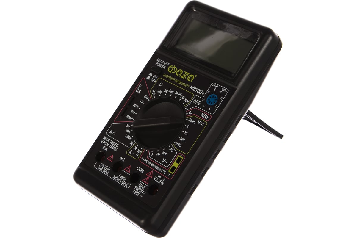 Мультиметр цифровой ФАZА M890G+ 5008854