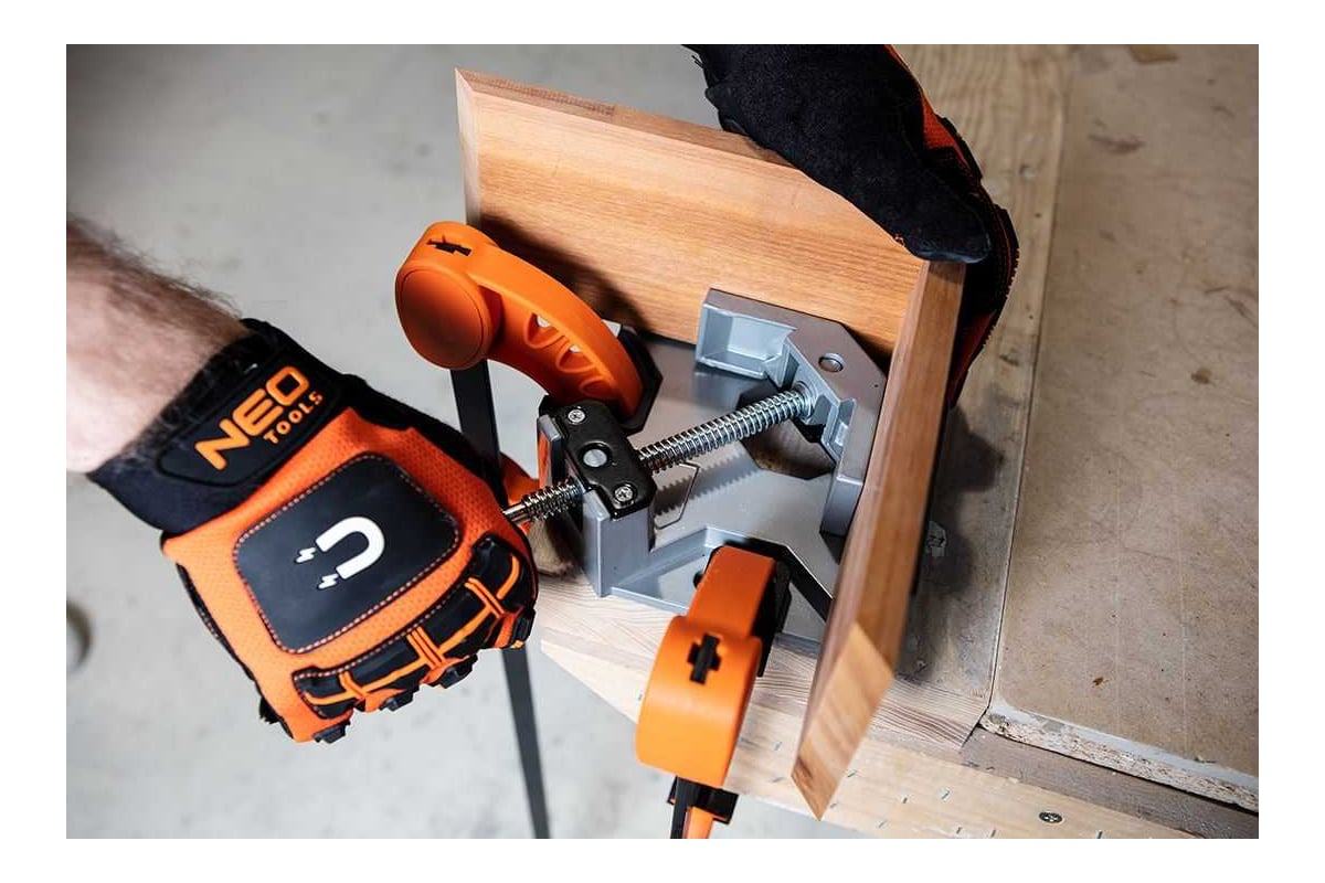 Угловой зажим Neo Tools 45-490