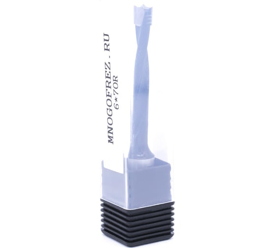 Сверло присадочное монолитное глухое ZY-90208R (6х70 мм; хв-к 10 мм; правое вращение) МНОГОФРЕЗ 6675