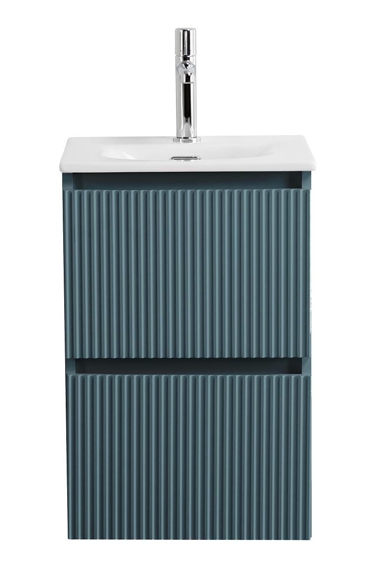 Мебель для ванной BelBagno Uno-Mini 40 см Голубой матовый