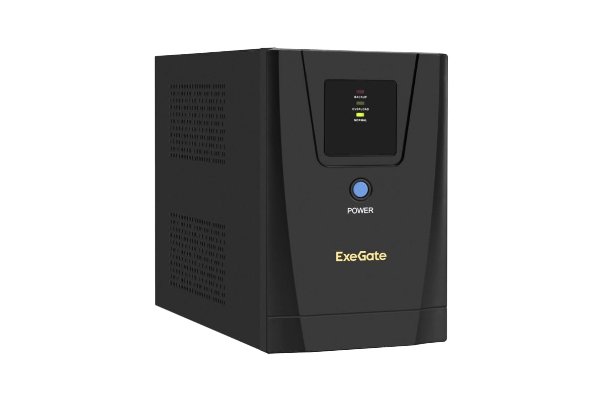 Источник бесперебойного питания Exegate SpecialPro UNB-12C13, съемный кабель, металлический корпус, Black 292793
