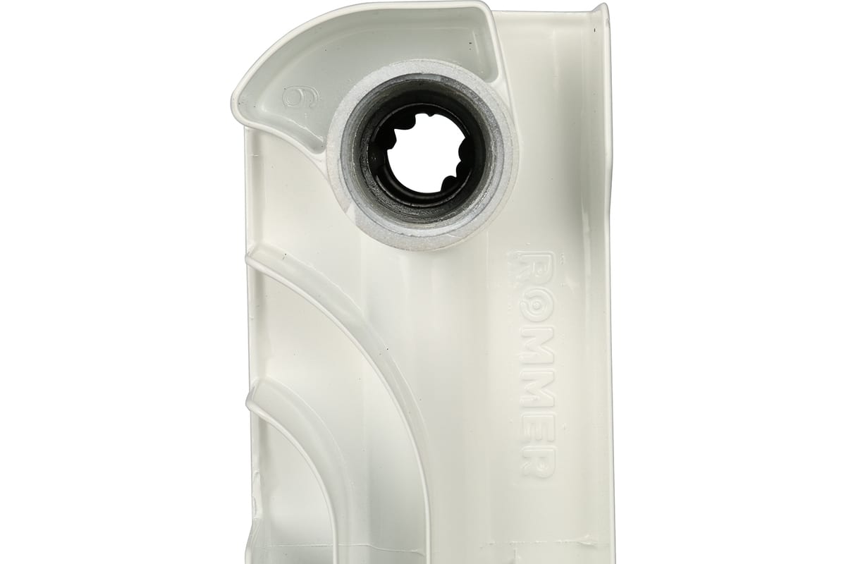 Алюминиевый радиатор Rommer Profi 500 AL500-80-80-100 4 секции RAL9016 82482