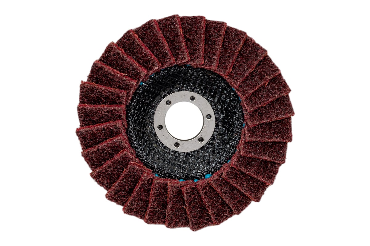 Круг лепестковый зачистной абразивный красный Medium (125х22.2 мм) Forsage F-FR125R 49118