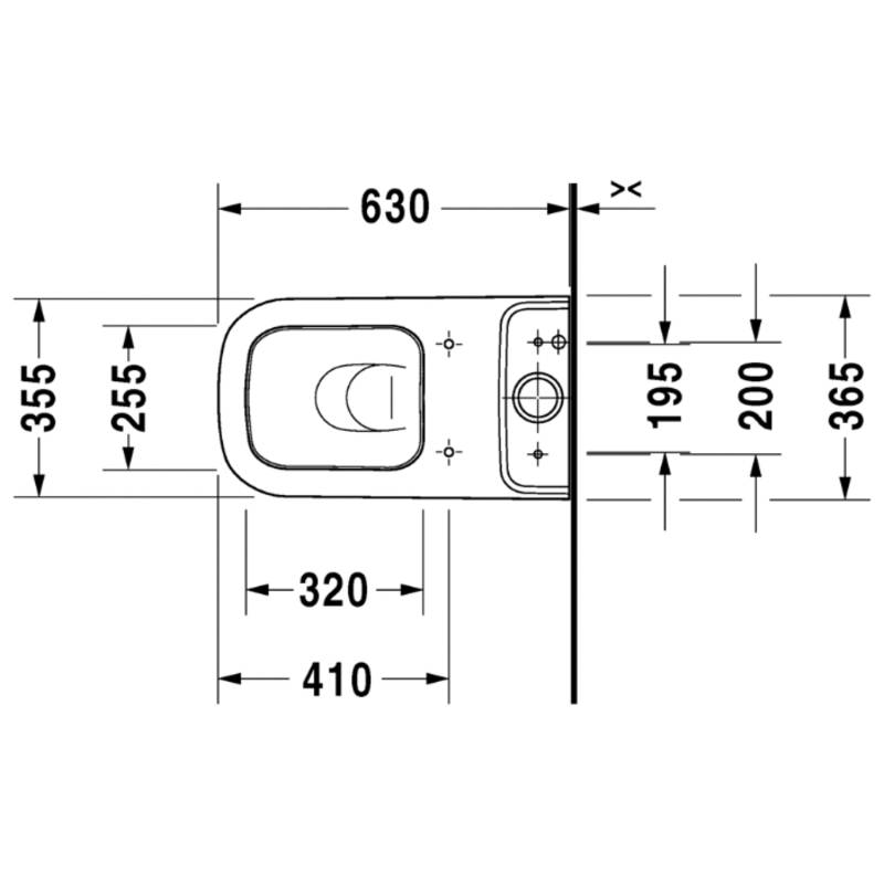 Крышка-сиденье Duravit DuraStyle 0063710000