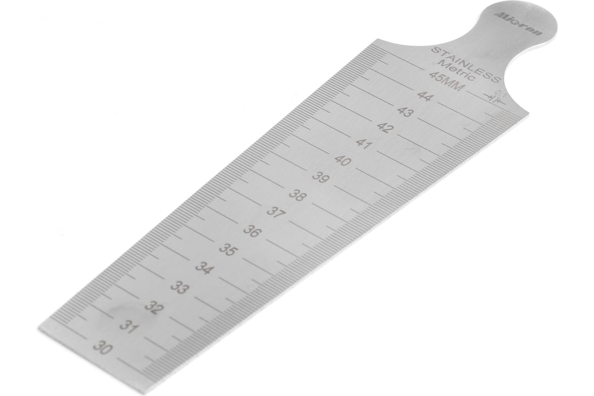 Шаблон сварщика WG 13 30-45 мм МИК Micron 404149