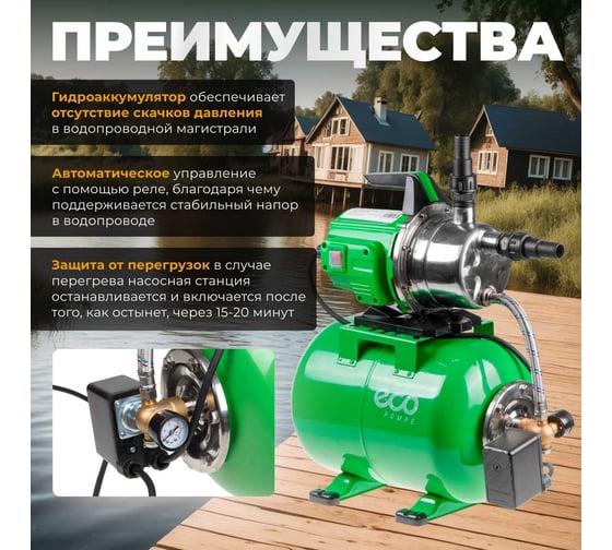 Насосная станция Eco GFI-1203