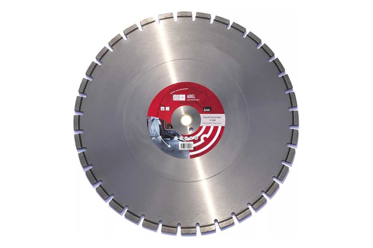 Диск алмазный Hard Concrete 1200x4.5x35/25.4 мм Adel Instrument AI-1305110103