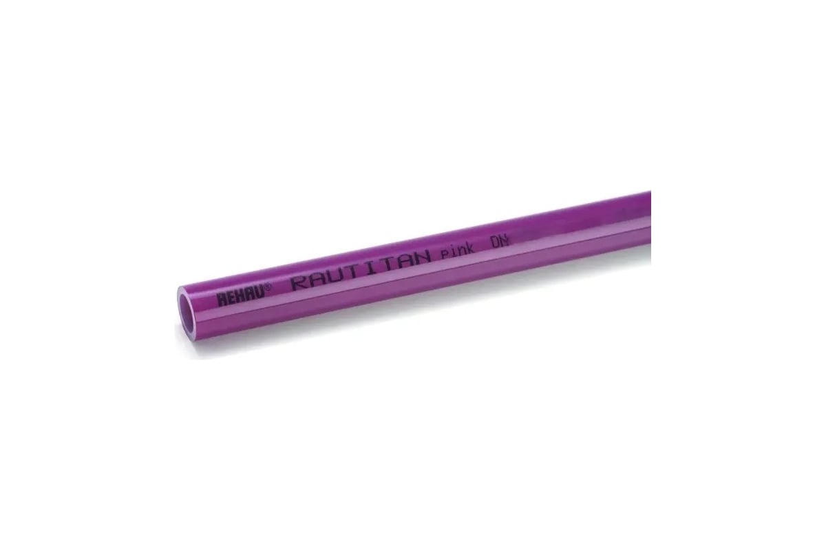 Отопительная труба REHAU Rautitan pink 25х3.5 мм, бухта 50 м 13360621050