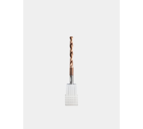 Сверло твердосплавное ц/х РОСИНСТРУМЕНТ 3.2x4х28x66 5D без подачи СОЖ TiSiN 532042866