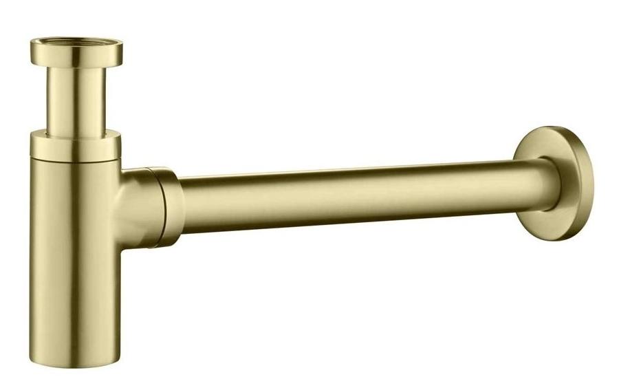 Сифон для раковины Aquatek AQ6012BG золото шлифованное