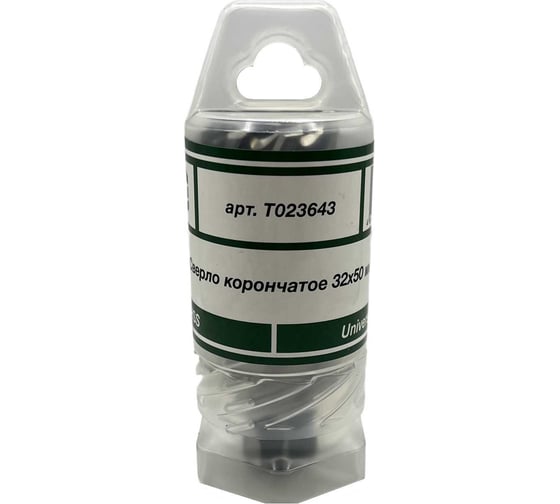 Сверло корончатое TORNERI 32х50 мм, HSS, Universal / Weldon 19 Т023643