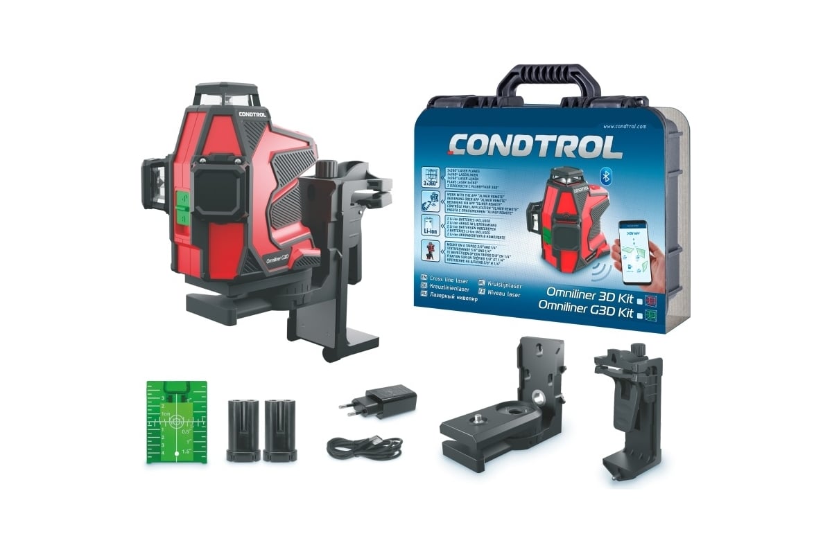 Лазерный нивелир Omniliner G3D Kit Condtrol 1-2-406