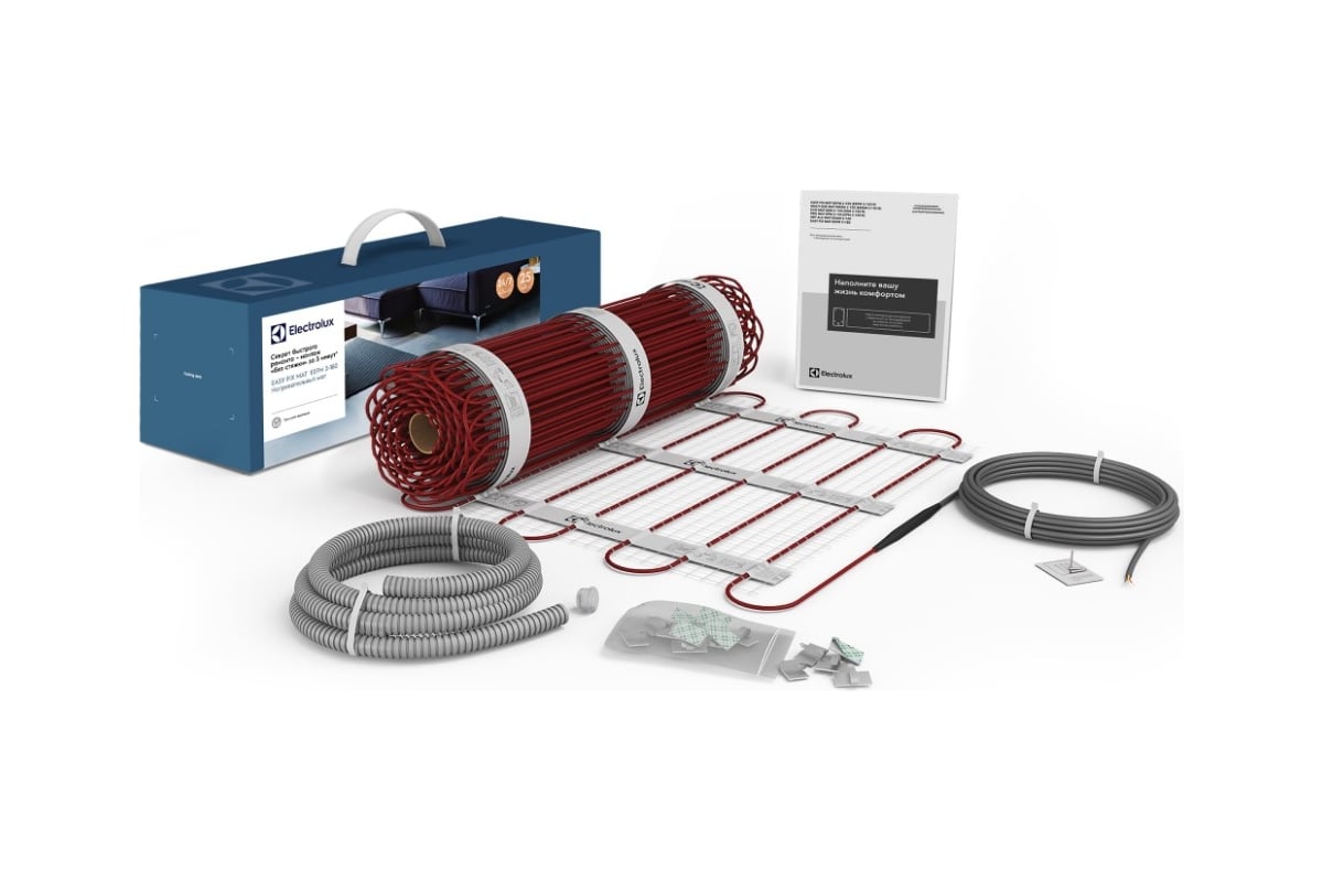 Мат нагревательный Electrolux EEFM 2-180-2 (комплект теплого пола c терморегулятором) НС-1432019