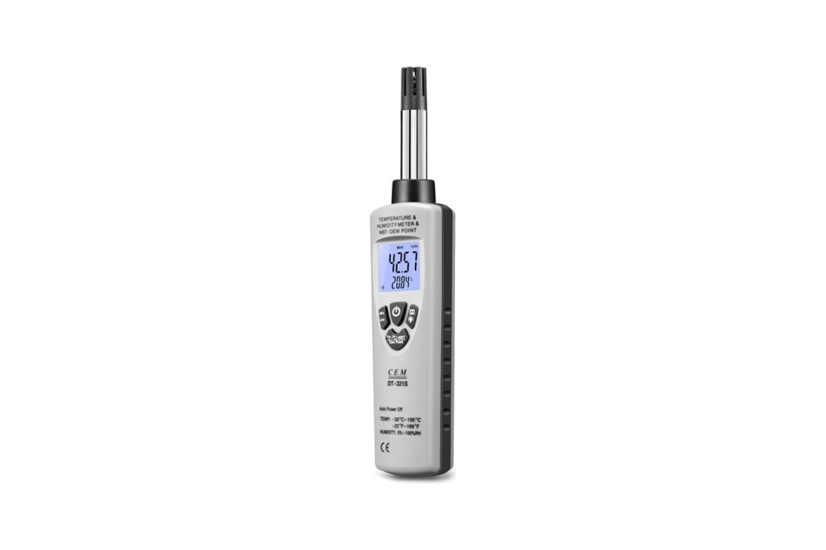 Цифровой гигро-термометр CEM DT-321S 480359