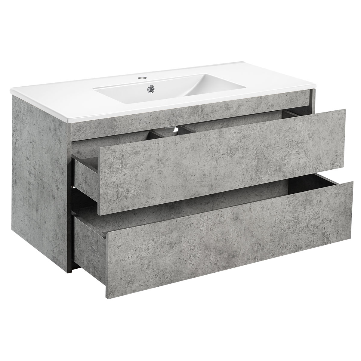 Мебель для ванной Vincea Gio 100 см C.Beton