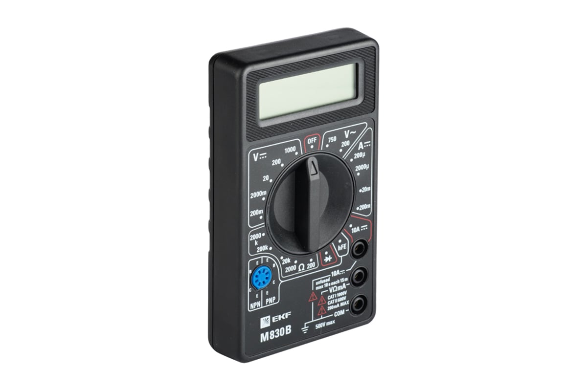 Цифровой мультиметр EKF M830B Master In-180701-bm830B