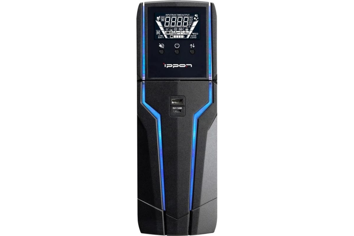 Источник бесперебойного питания Ippon Game Power Pro 1000 600Вт 1000ВА черный 1908308