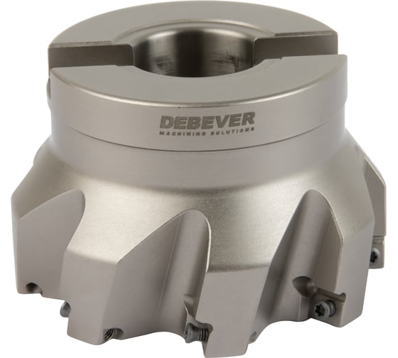 Корпус фрезы для обработки уступа и торца Standard D=80 мм, d пос=27 мм, 90°, 8 зубьев Debever Machining Solutions DB-S-SP490A27D080Z08SE09
