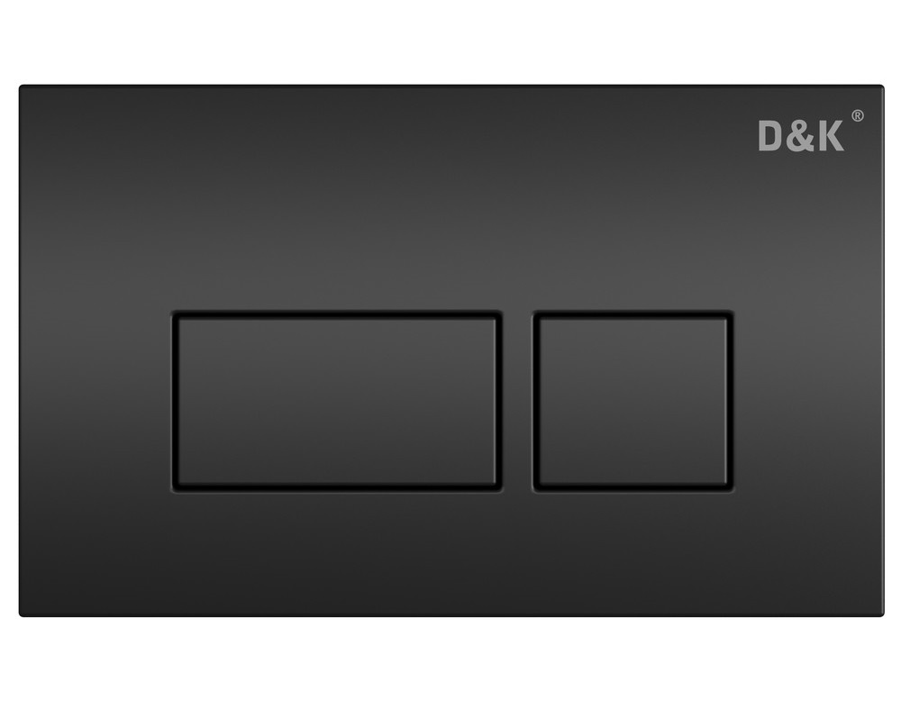 Кнопка смыва D&K Berlin DB1439025 черный