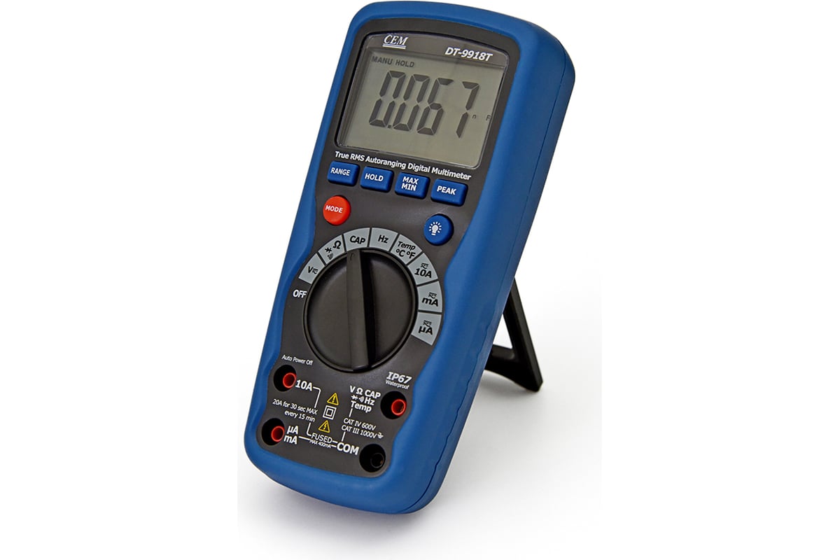 Профессиональный мультиметр CEM DT-9918T 481066