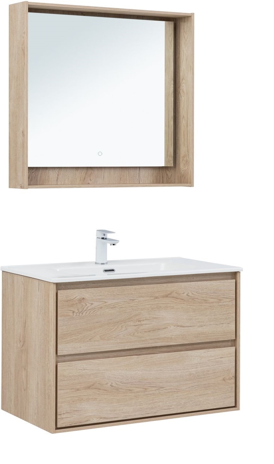 Мебель для ванной Aquanet Милан 100 см дуб светлый Мебель для ванной Aquanet Милан 100 см дуб светлый