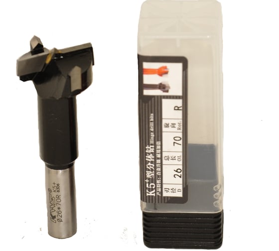 Сверло чашечное KWS HW для станка 26х70 R K5+ 4093-05551-99969449