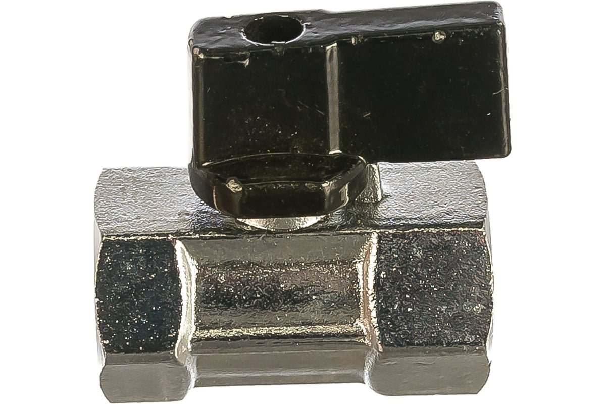 Шаровой кран ELSEN MINI прямой 3/8 3/8 ВВ ручка-бабочка EV92.3838
