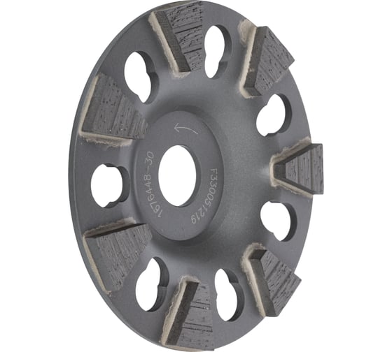 Чашка алмазная DGS-W 125D-22.23H "Angle Row" Elsilber EL-RY125AR
