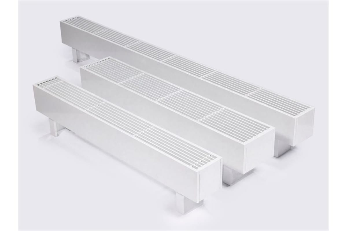 Напольный конвектор Gekon level u/fmc h13 l060 w13 ral9016 GLUF0.01306013/FMC/RAL9016