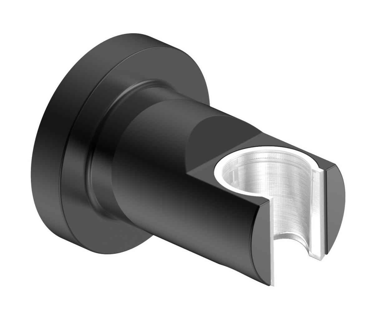 Держатель для душа AQUAme Siena AQM8722MB черный матовый